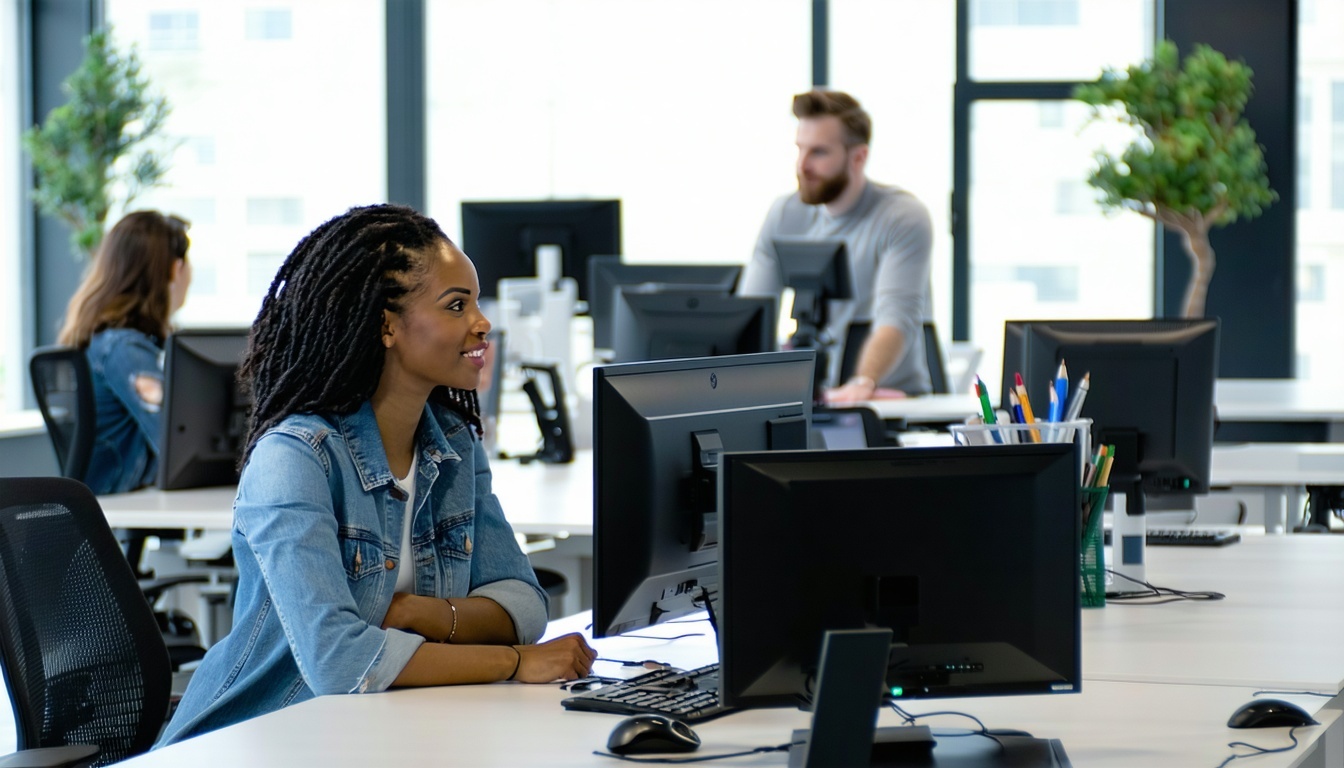 IT professionals providing support services
